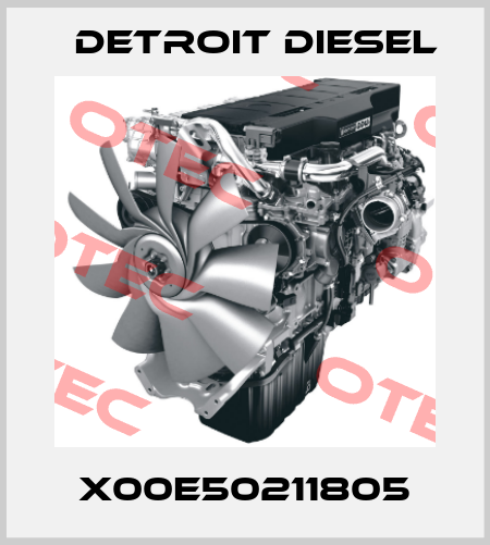X00E50211805 Detroit Diesel