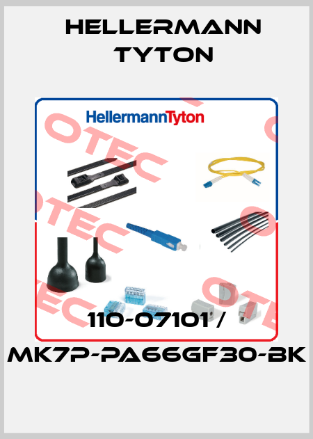 110-07101 / MK7P-PA66GF30-BK Hellermann Tyton