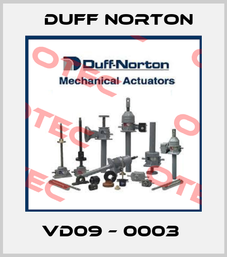 VD09 – 0003  Duff Norton