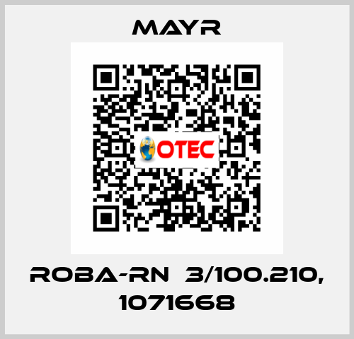 ROBA-RN  3/100.210, 1071668 Mayr