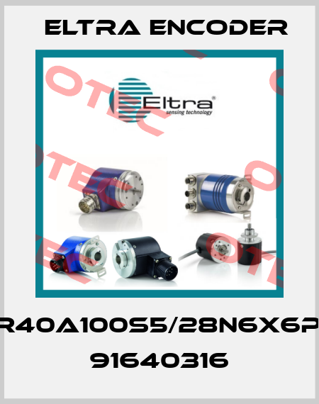 ER40A100S5/28N6X6PR 91640316 Eltra Encoder