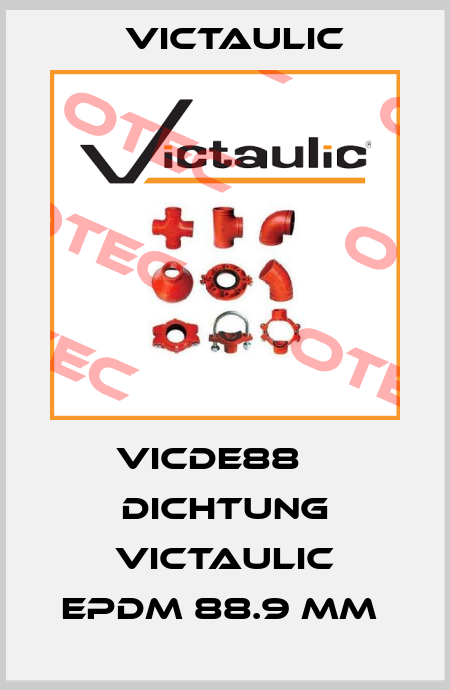 VICDE88    DICHTUNG VICTAULIC EPDM 88.9 MM  Victaulic
