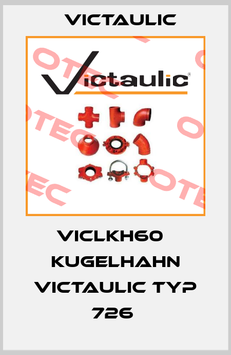 VICLKH60   KUGELHAHN VICTAULIC TYP 726  Victaulic