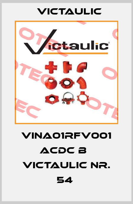 VINA01RFV001 ACDC B   VICTAULIC NR. 54  Victaulic