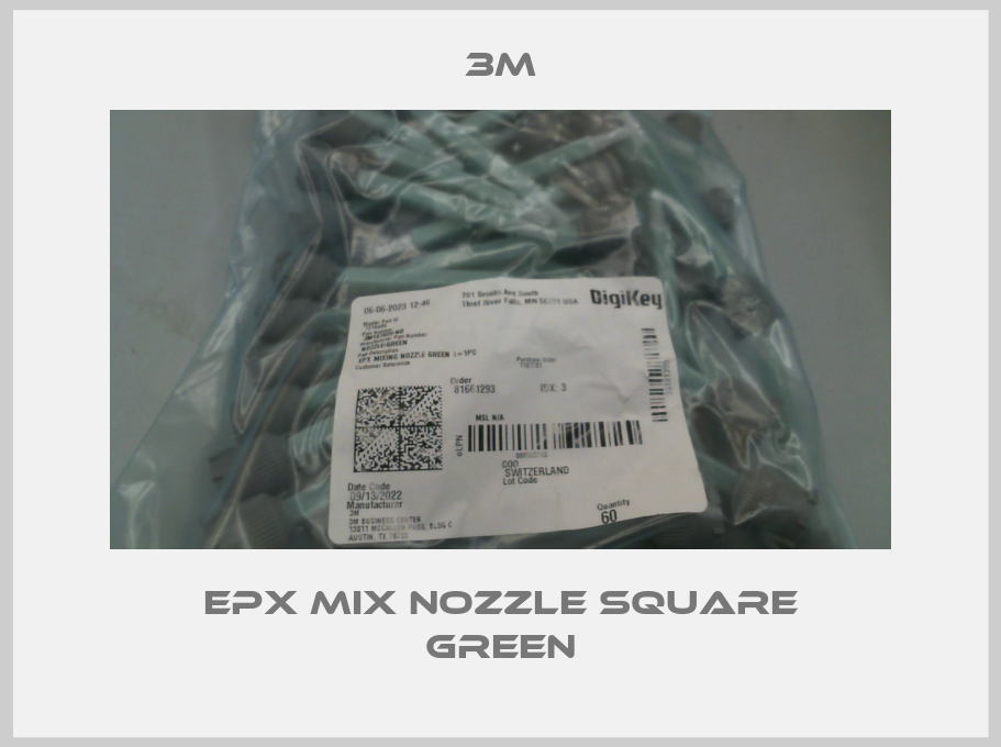 EPX Mix Nozzle Square Green-big
