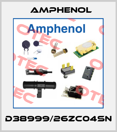 D38999/26ZC04SN Amphenol