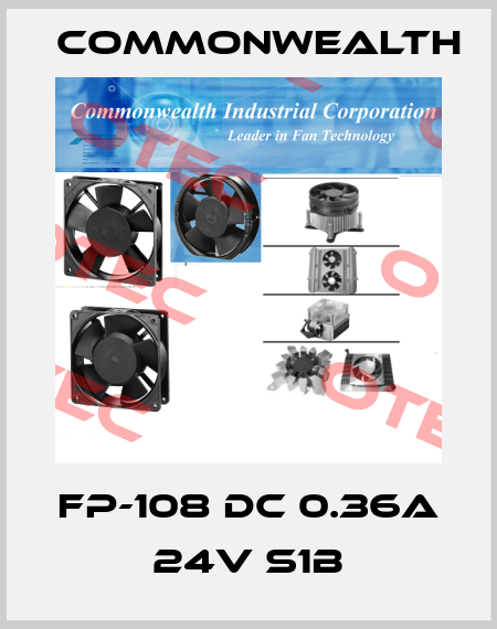 FP-108 DC 0.36A 24V S1B Commonwealth