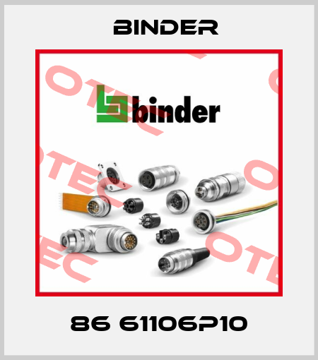 86 61106P10 Binder