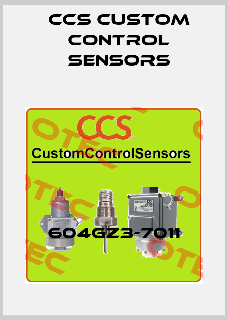 604GZ3-7011 CCS Custom Control Sensors