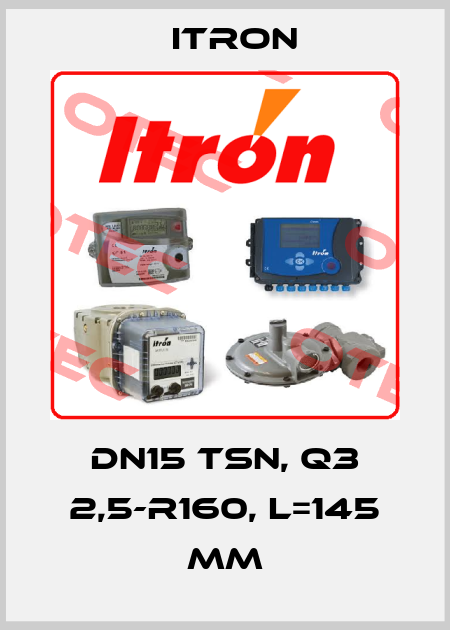 DN15 TSN, Q3 2,5-R160, L=145 mm Itron