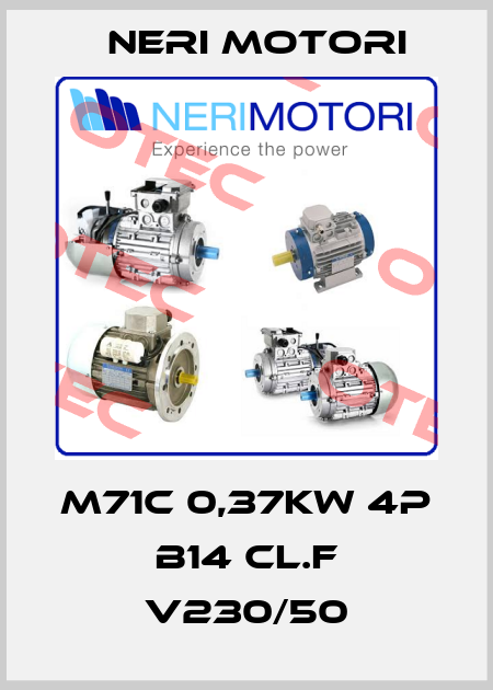 M71C 0,37kw 4P B14 CL.F V230/50 Neri Motori