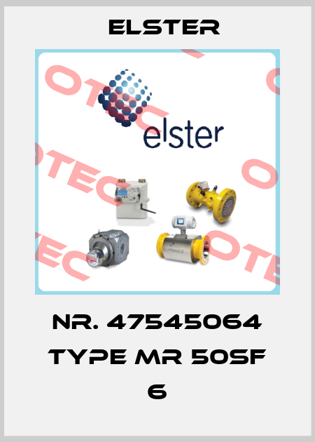 Nr. 47545064 Type MR 50SF 6 Elster