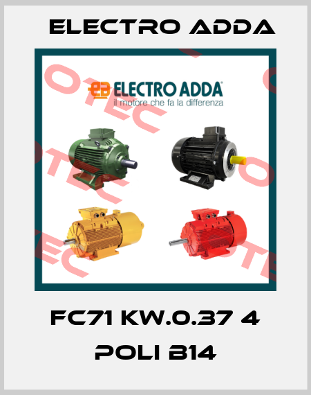 FC71 kw.0.37 4 poli B14 Electro Adda
