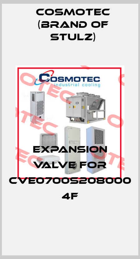 expansion valve for CVE0700S208000 4F Cosmotec (brand of Stulz)
