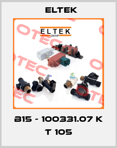 B15 - 100331.07 K T 105 Eltek