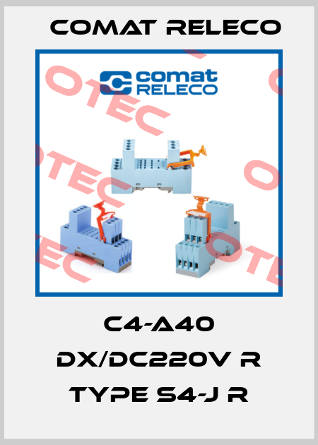 C4-A40 DX/DC220V R TyPe S4-J R Comat Releco