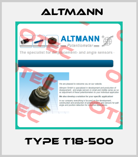 Type T18-500 ALTMANN
