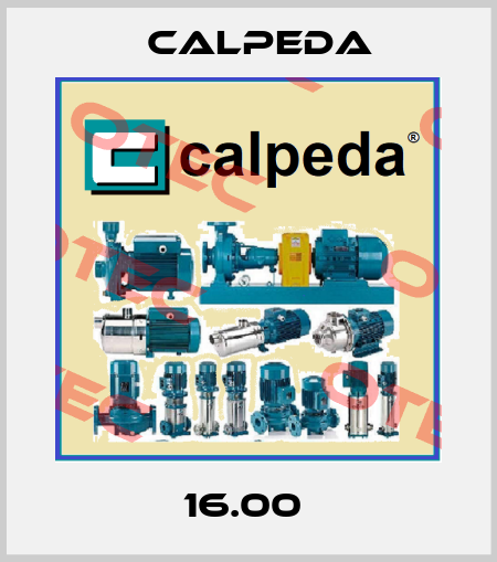 16.00  Calpeda