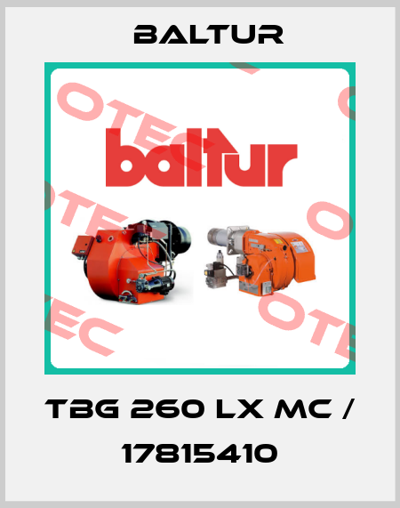 TBG 260 LX MC / 17815410 Baltur