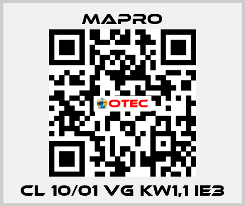 CL 10/01 VG kW1,1 IE3 Mapro