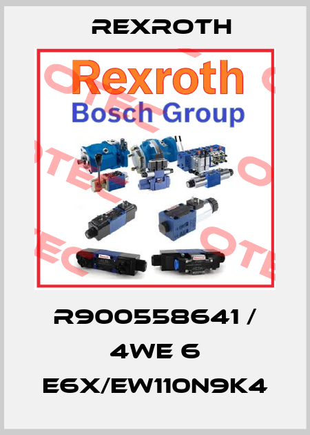 R900558641 / 4WE 6 E6X/EW110N9K4 Rexroth