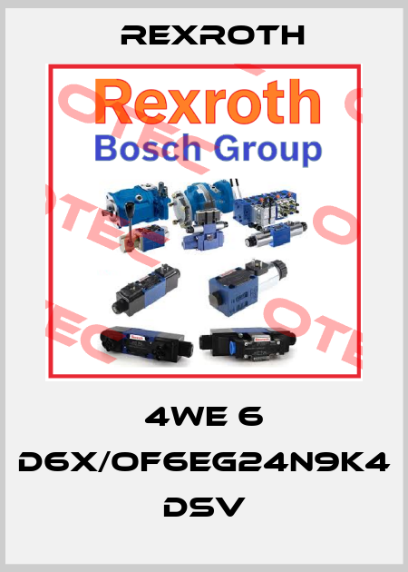 4WE 6 D6X/OF6EG24N9K4 DSV Rexroth