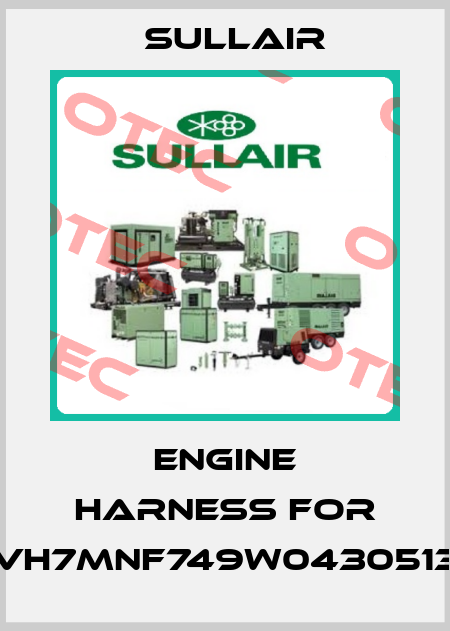 engine harness for VH7MNF749W0430513 Sullair