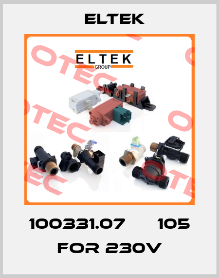 100331.07 К Т105 for 230v Eltek