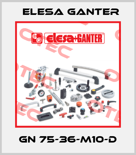 GN 75-36-M10-D Elesa Ganter