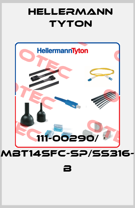 111-00290/ MBT14SFC-SP/SS316- B Hellermann Tyton