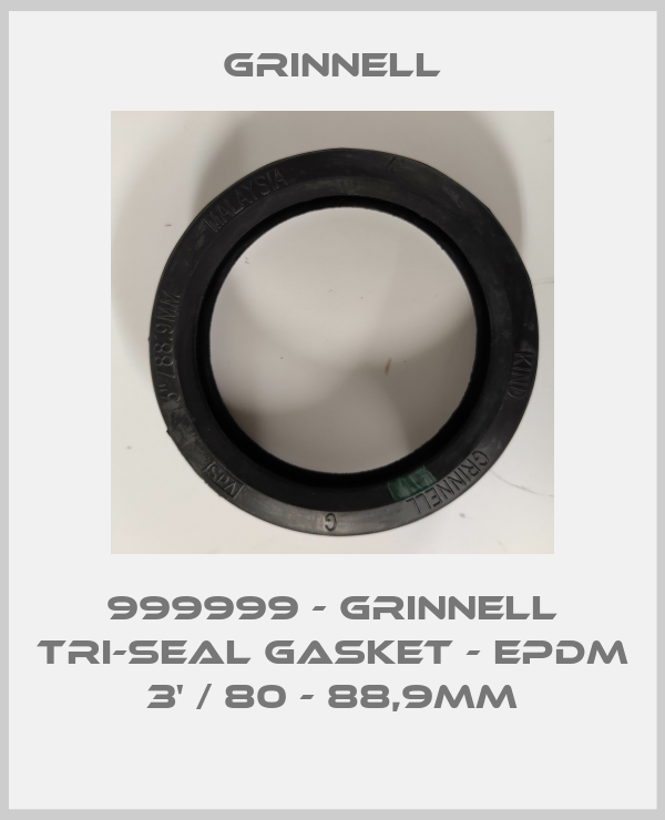 999999 - GRINNELL TRI-SEAL GASKET - EPDM 3' / 80 - 88,9MM-big