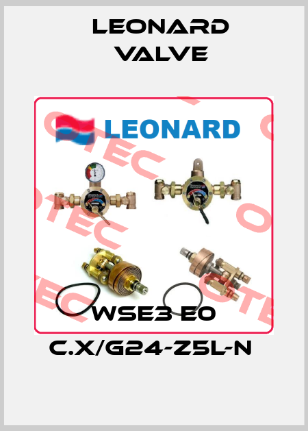 WSE3 E0 C.X/G24-Z5L-N  LEONARD VALVE