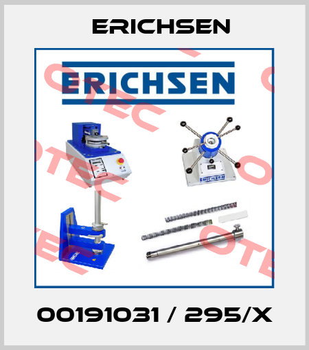 00191031 / 295/X Erichsen