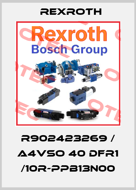 R902423269 / A4VSO 40 DFR1 /10R-PPB13N00 Rexroth