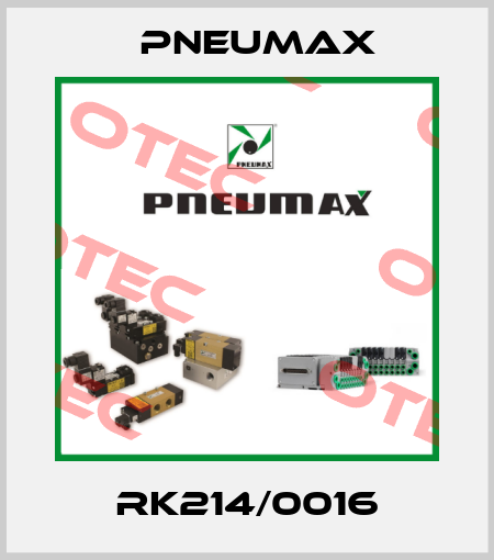 RK214/0016 Pneumax
