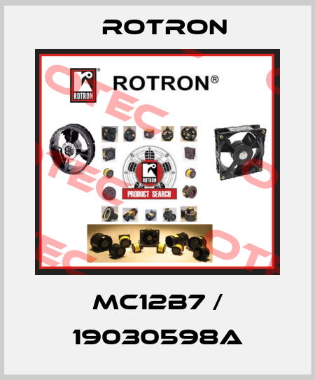 MC12B7 / 19030598A Rotron