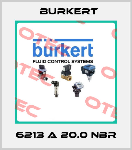 6213 A 20.0 NBR Burkert