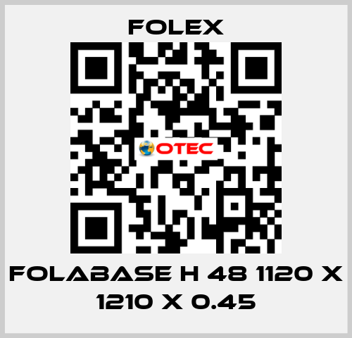 Folabase H 48 1120 x 1210 x 0.45 Folex