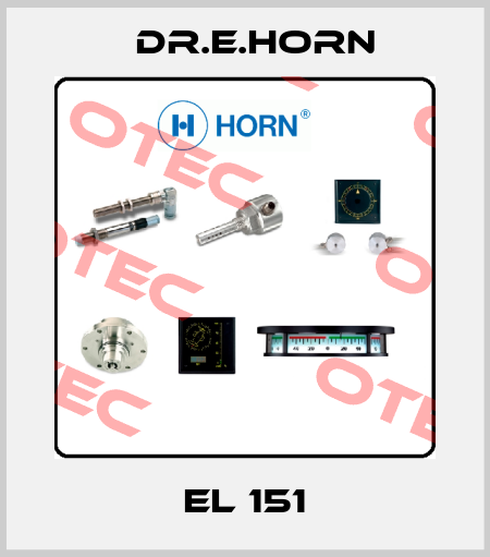 EL 151 Dr.E.Horn