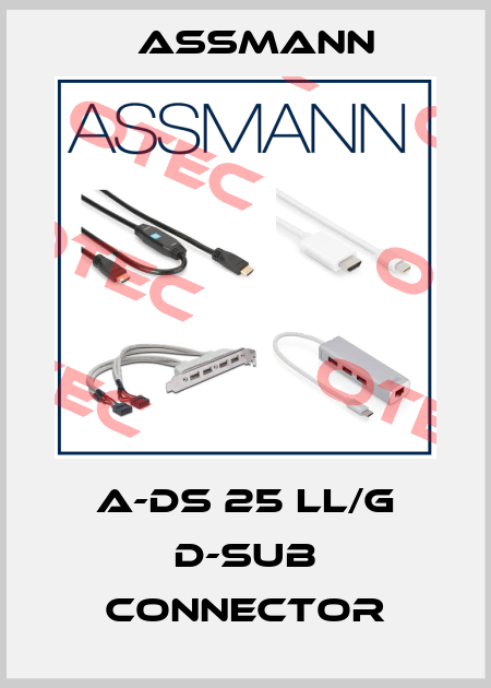 A-DS 25 LL/G D-sub connector Assmann