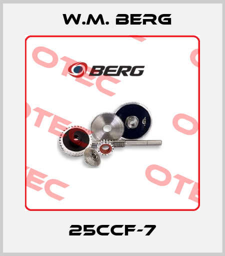 25CCF-7 W.M. BERG