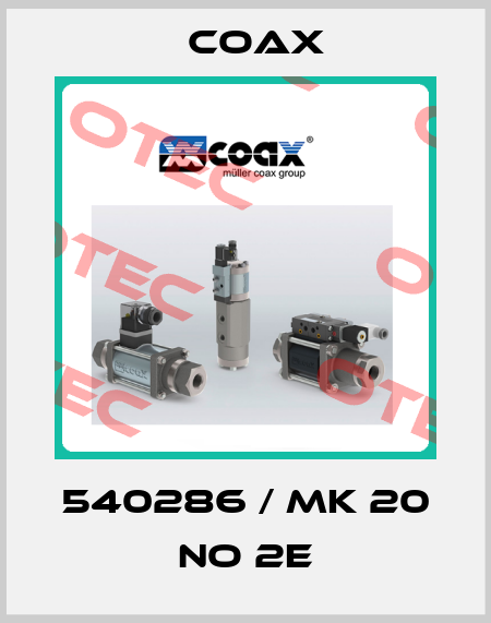 540286 / MK 20 NO 2E Coax