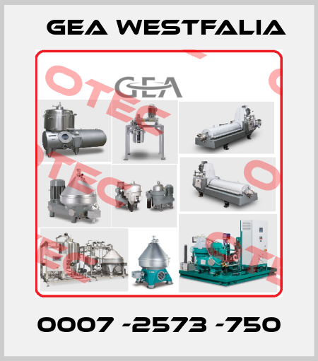 0007 -2573 -750 Gea Westfalia
