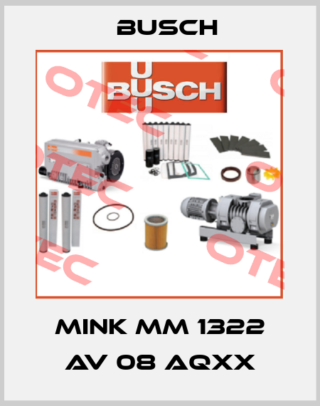 MINK MM 1322 AV 08 AQXX Busch