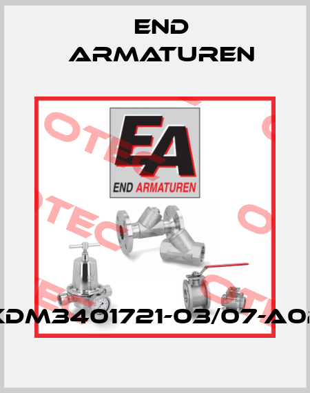 XDM3401721-03/07-A02 End Armaturen