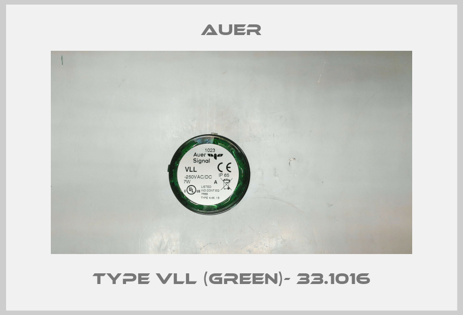 Type VLL (Green)- 33.1016-big