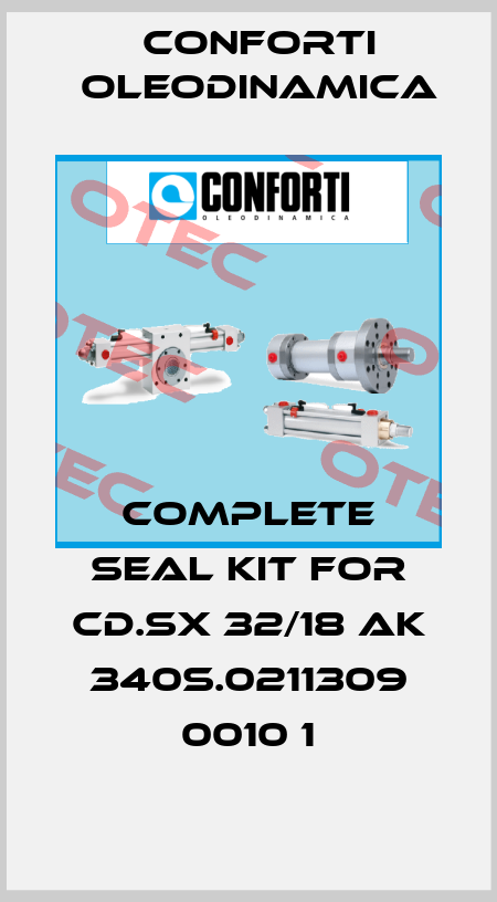 complete Seal kit FOR CD.SX 32/18 AK 340S.0211309 0010 1 Conforti Oleodinamica