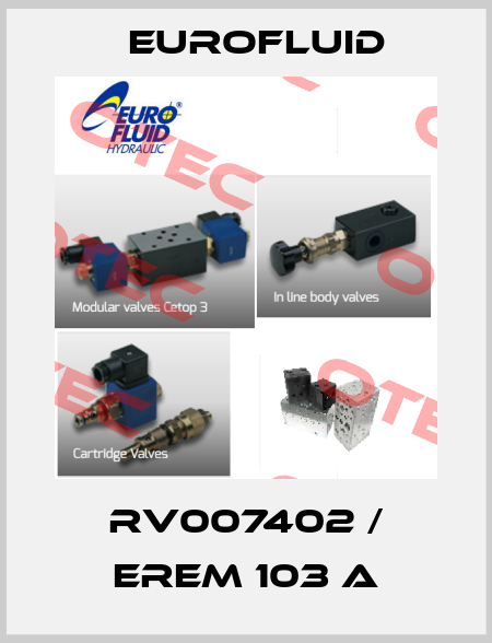 RV007402 / EREM 103 A Eurofluid