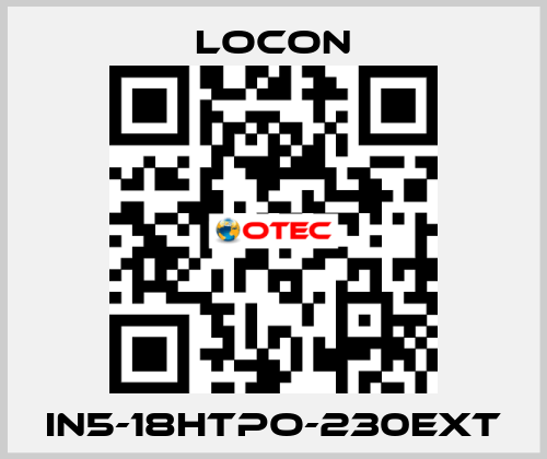 IN5-18HTPO-230EXT Locon