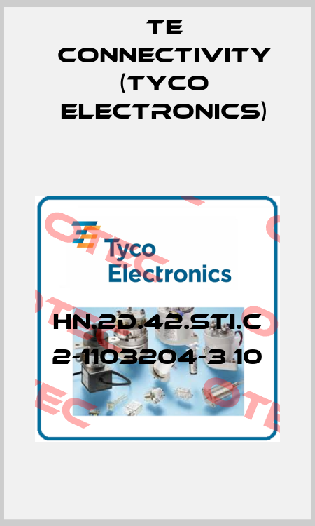 HN.2D.42.Sti.C 2-1103204-3 10 TE Connectivity (Tyco Electronics)